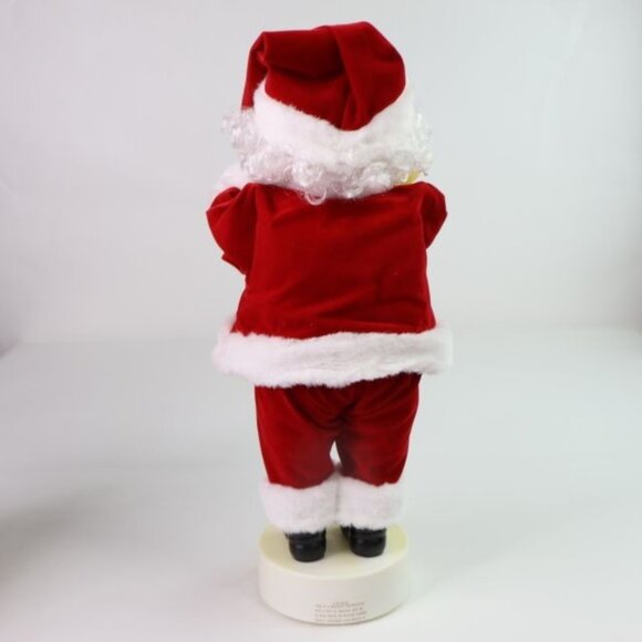 Vintage Motion-ettes Santa Claus Animated Christmas Figure Musical Animated - Picture 5 of 11